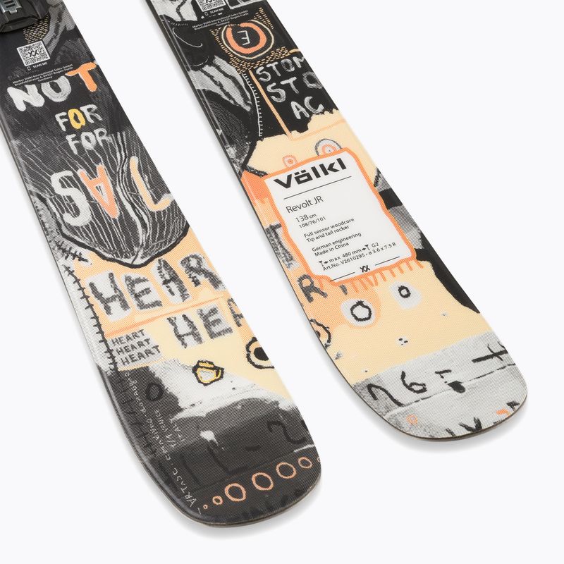 Детски ски за спускане със ски автомати Völkl Revolt Jr Park + 7.0 VMotion Jr 6