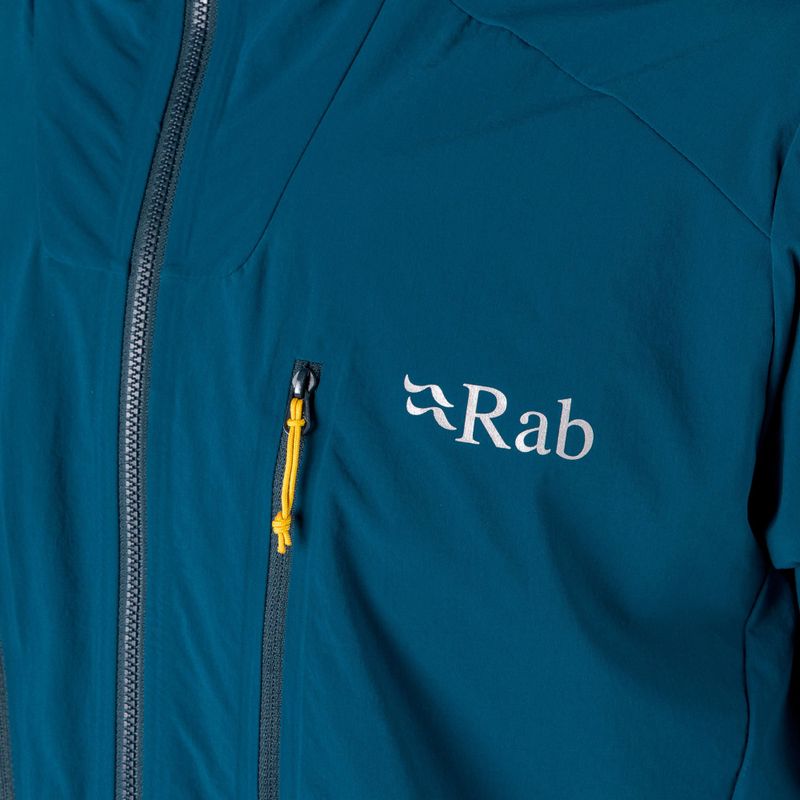Мъжко софтшел яке Rab Borealis blue QWS-35-IK-L 4