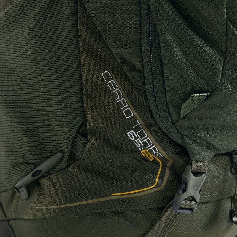 Мъжка раница за трекинг Lowe Alpine Cerro Torre 65 + 20 л зелена FBQ-01-DO-65 5
