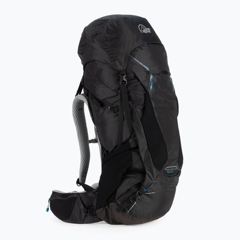 Lowe Alpine Manaslu 55:70 55+15 l мъжка раница за трекинг черна FBQ-04-BL-55 2