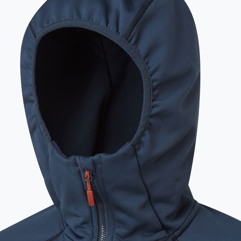 Мъжки суитшърт Rab Superflux Hoody от полар  син QFE-89-DI 3