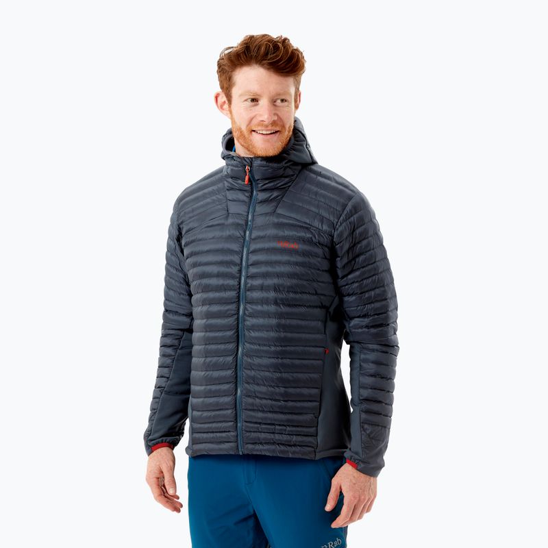 Мъжко пухено яке Rab Cirrus Flex 2.0 Grey QIO-68