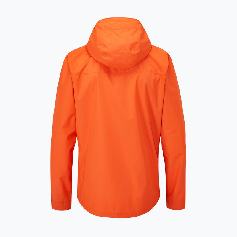 Мъжко дъждобранно яке Rab Downpour Eco оранжево QWG-82 4