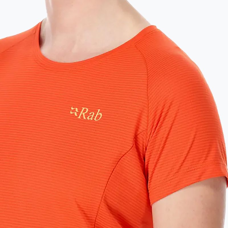 Дамска тениска за трекинг Rab Sonic orange QBL-02 3