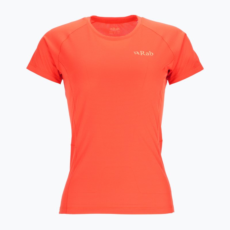 Дамска тениска за трекинг Rab Sonic orange QBL-02 4