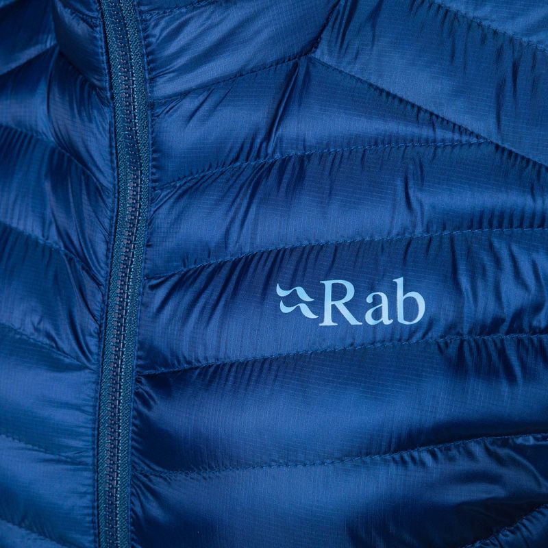 Дамско пухено яке Rab Cirrus Flex 2.0 Hoody blue QIO-69 3