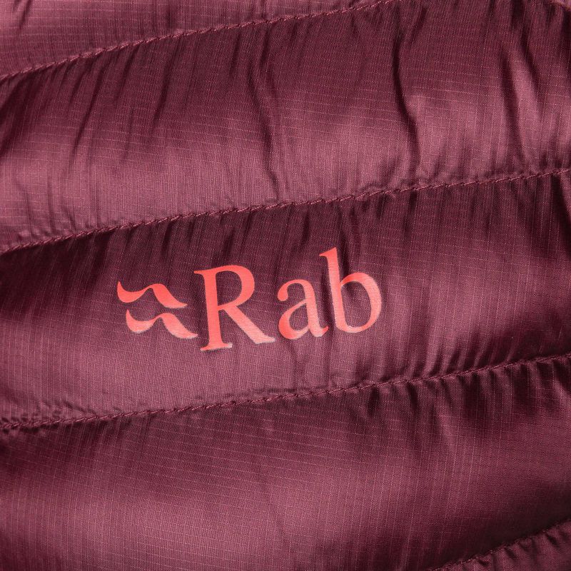 Дамско пухено яке Rab Cirrus Flex 2.0 Hoody maroon QIO-69 4