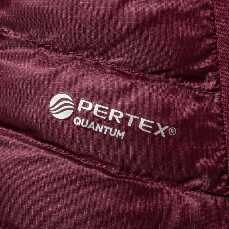 Дамско пухено яке Rab Cirrus Flex 2.0 Hoody maroon QIO-69 5
