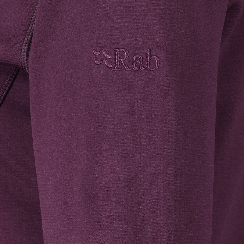 Флийс качулка за жени Rab Geon Hoody purple QFE-94-EGG 6