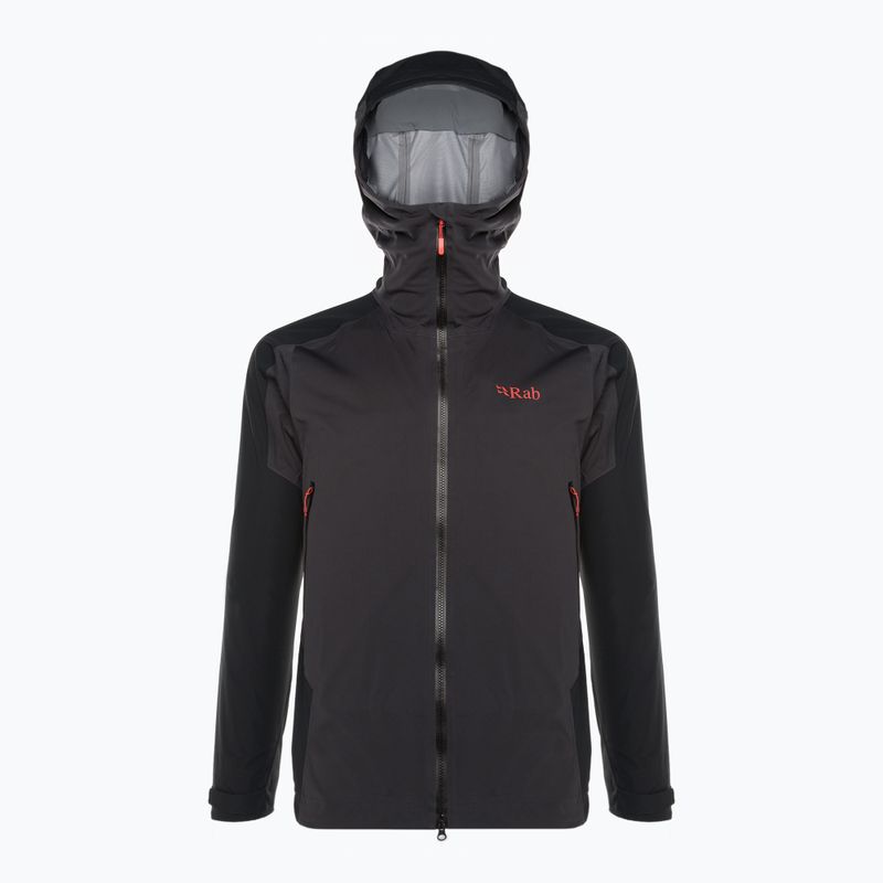 Rab Kinetic Alpine 2.0 мъжко ветроустойчиво яке сиво QWG-69-ANT-SML 5