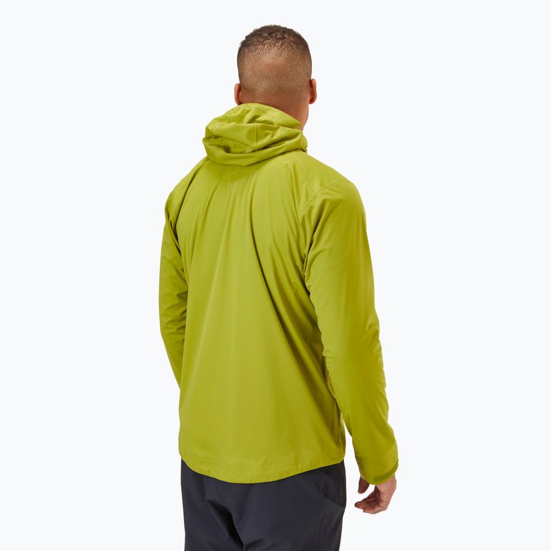 Мъжко яке за дъжд Rab Kinetic 2.0 ascent grey 3