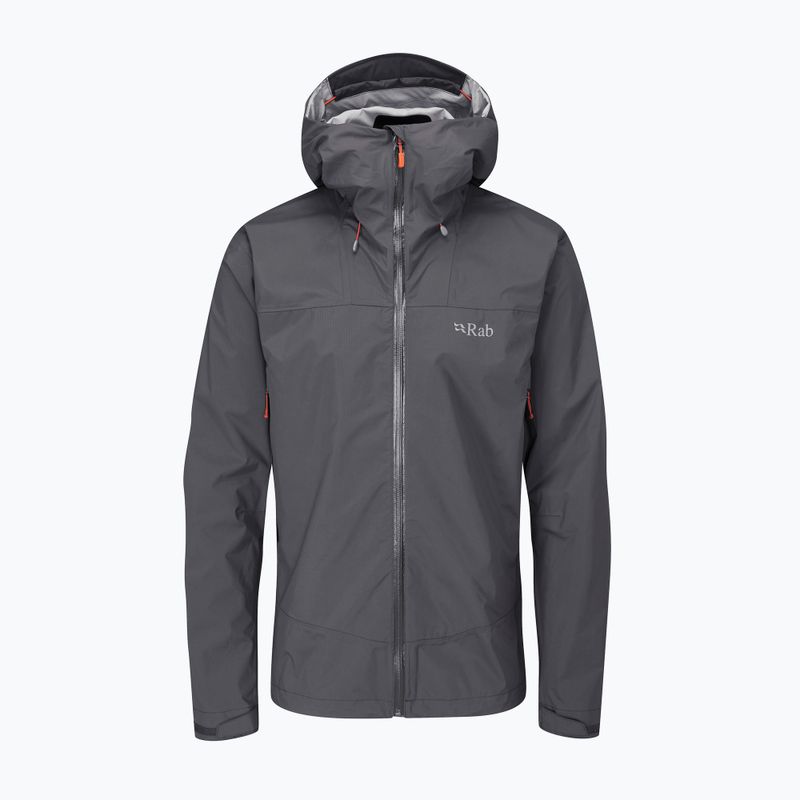 Мъжко яке Rab Downpour Plus 2.0 Grey QWG-78-GRH-SML 2