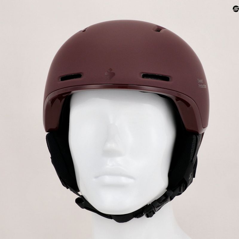 Kask Sweet Protection Looper bordowy 840091 9