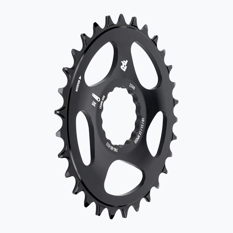 RACE FACE Cinch DM Овално зъбно колело черно 2