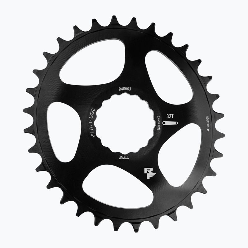 RACE FACE Cinch DM Овално зъбно колело черно 4