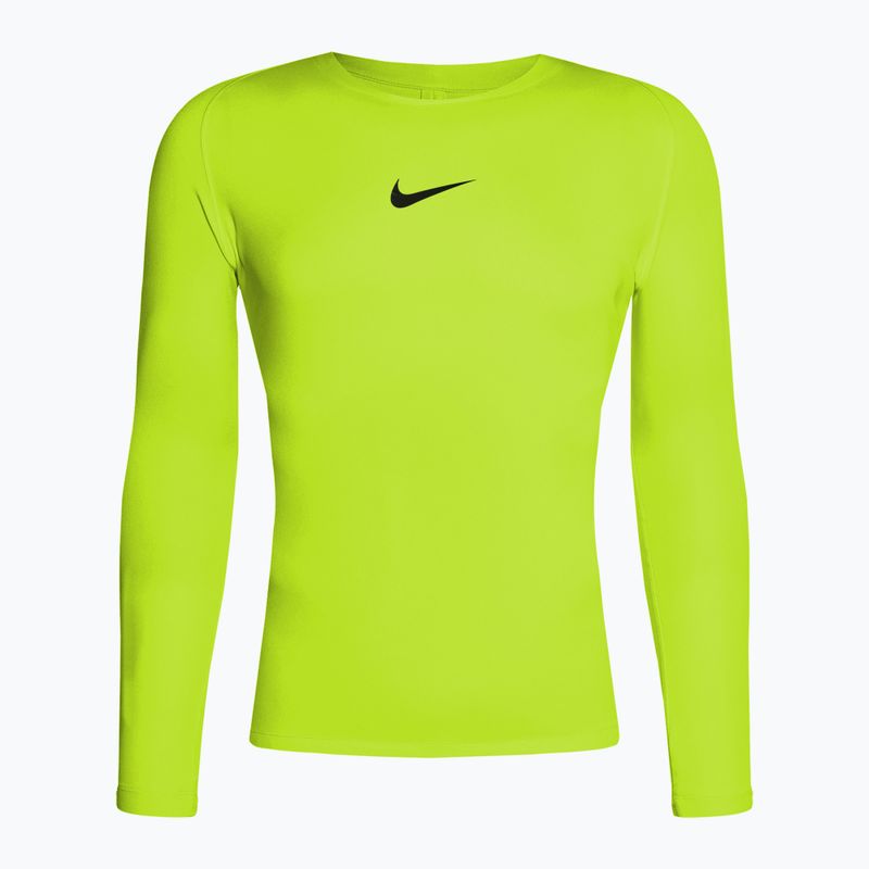 Мъжка термоактивна блуза Nike Dri-FIT Park First Layer volt/black