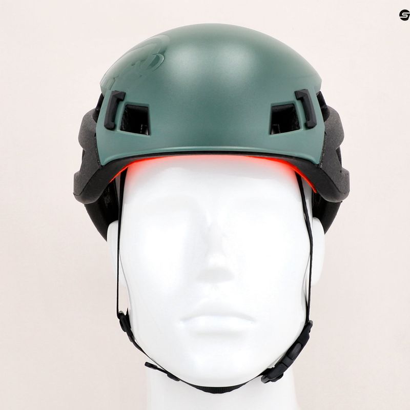 Зелена каска за катерене Mammut Wall Rider 12