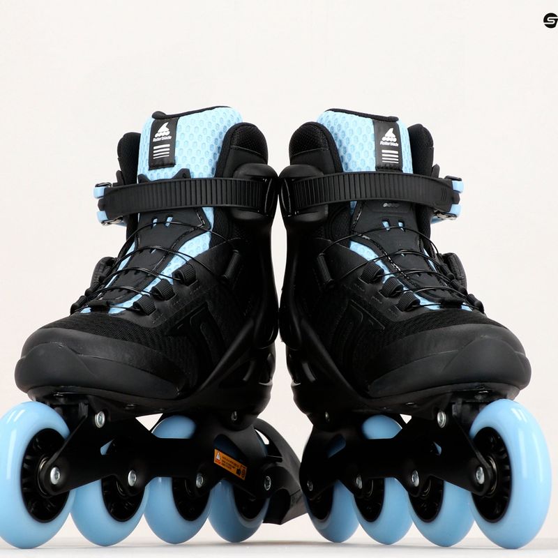 Дамски ролкови кънки Rollerblade Macroblade 84 BOA black-blue 07370700092 17