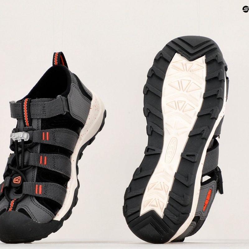 Keen Newport Neo H2 сиви детски сандали за трекинг 1018426 16