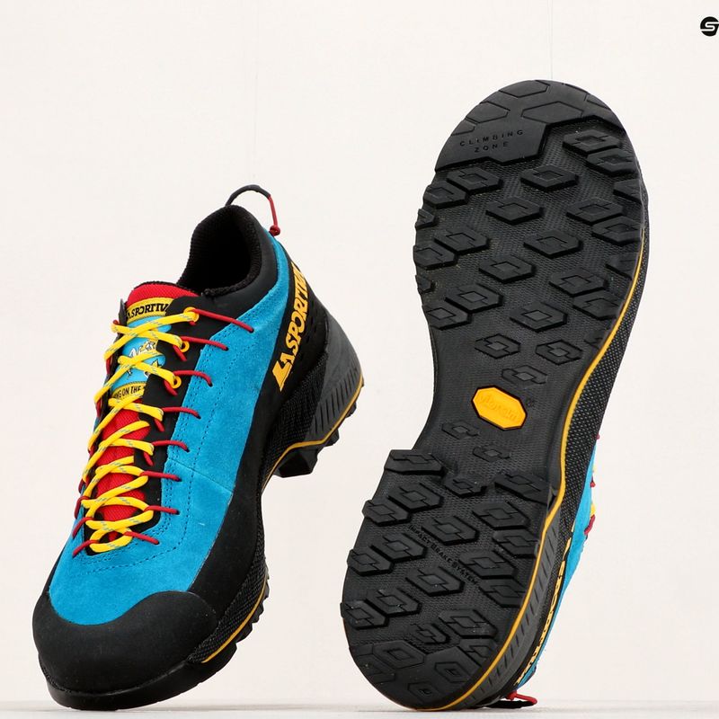 Мъжки ботуши за трекинг La Sportiva TX4 R turchese/giallo 16