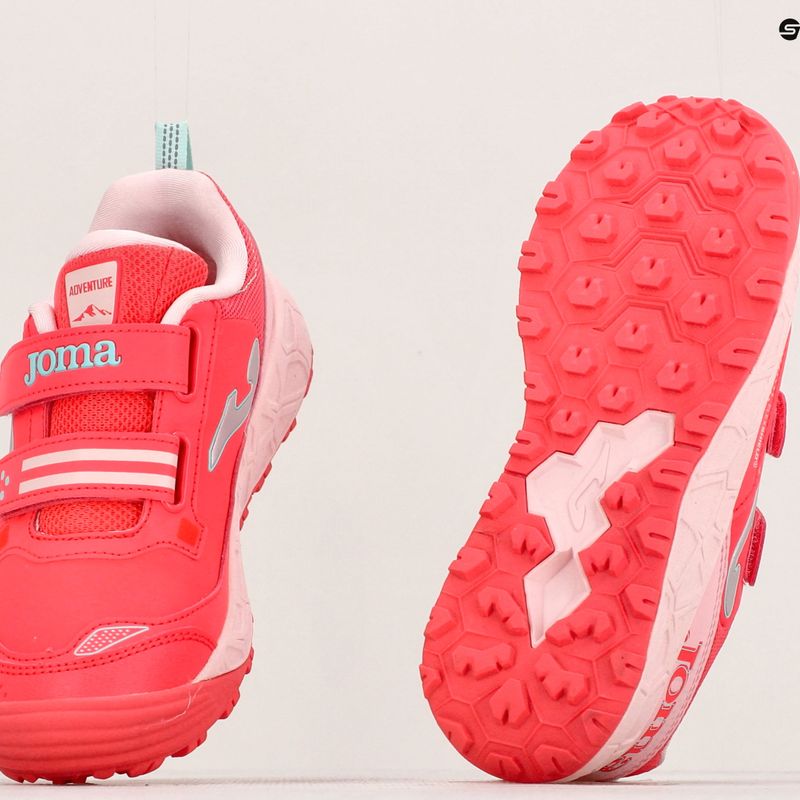 Joma J.Adventure 2210 оранжево-розови детски обувки за бягане JADVW2210V 12