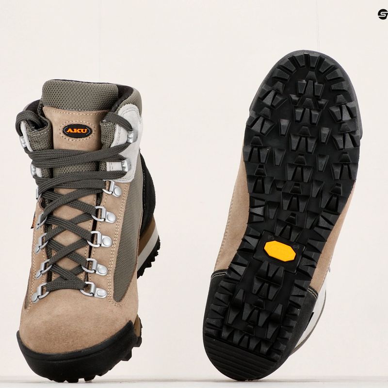 Дамски ботуши за трекинг AKU Ultra Light Original GTX сиво/бежово 11
