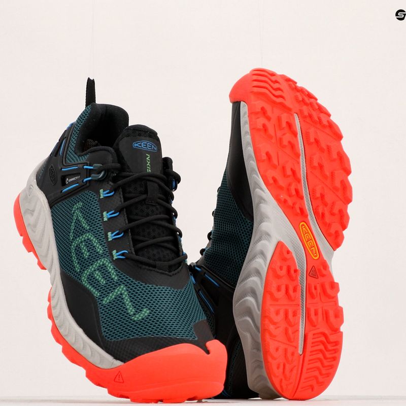 KEEN Nxis Evo WP мъжки ботуши за трекинг sea moss/scarlet ibis 17