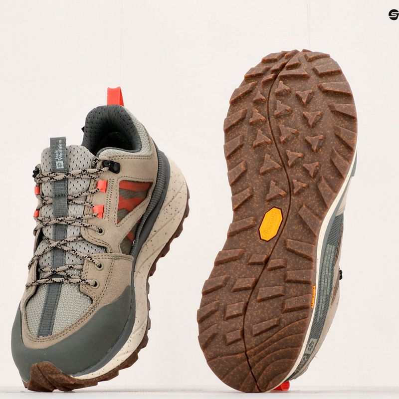 Jack Wolfskin дамски ботуши за трекинг Terraquest Texapore Low зелени 4056411_5150_065 11