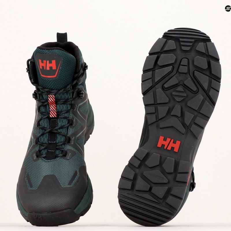 Helly Hansen Cascade Mid HT най-тъмен смърч/черно мъжки ботуши за трекинг 13