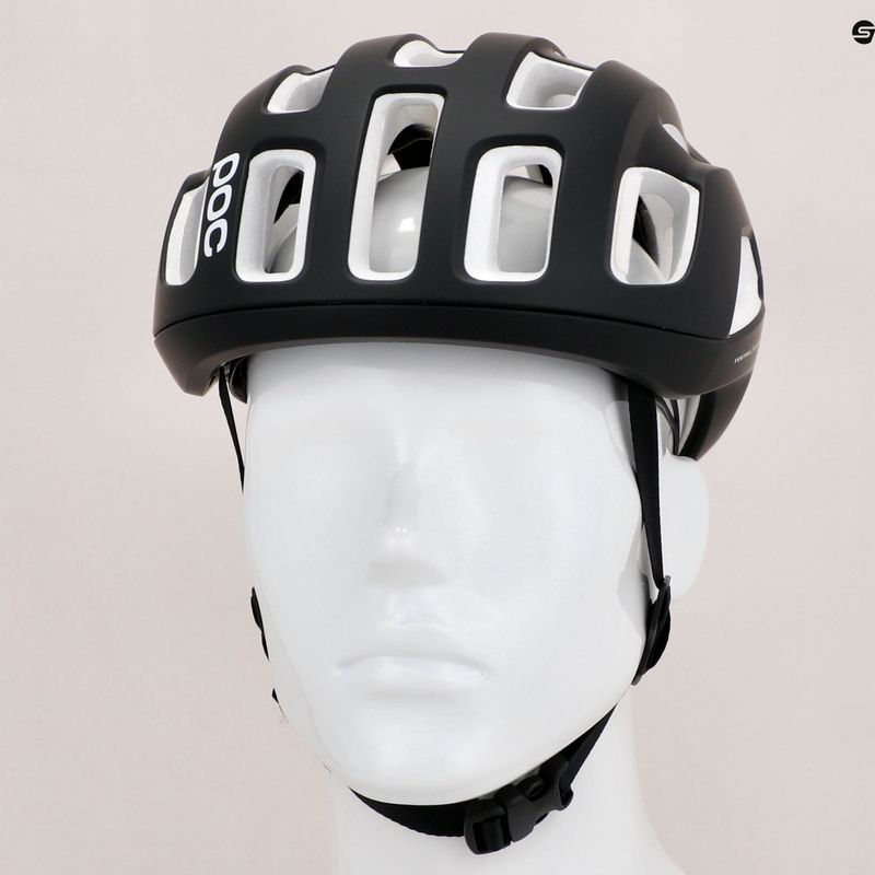 POC Ventral Air MIPS NFC каска за велосипед ураниево черно/водородно бяло матово 10
