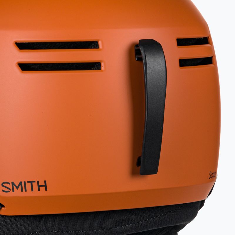 Скиорска каска Smith Scout matte carnelian 7