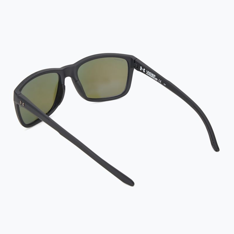 Мъжки слънчеви очила Under Armour 0005/S S3 black blue/blue multilayer 2