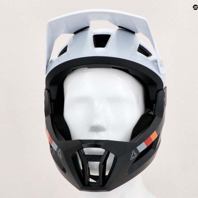 Leatt MTB Enduro 2.0 велосипедна каска V23 бяла и черна 1023014952 10