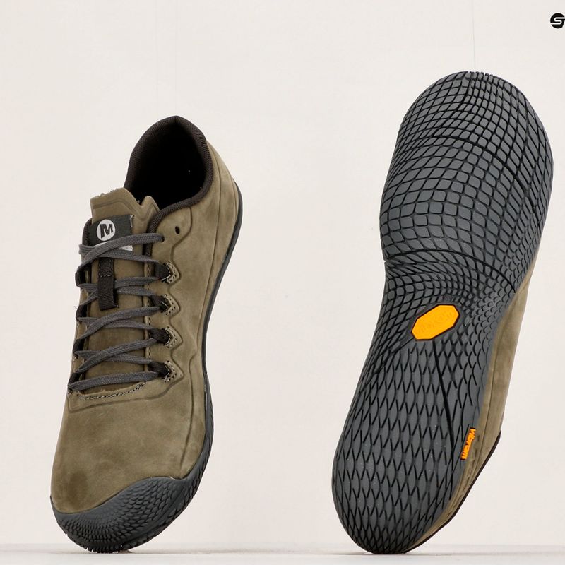 Мъжки обувки за бягане Merrell Vapor Glove 3 Luna LTR green-grey J004405 11