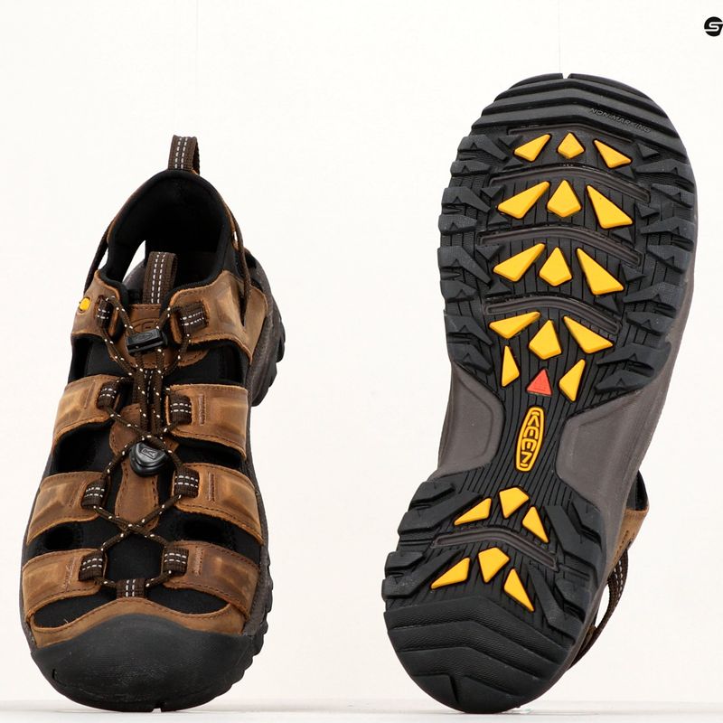 Keen Targhee III мъжки сандали за трекинг кафяви 1022427 12