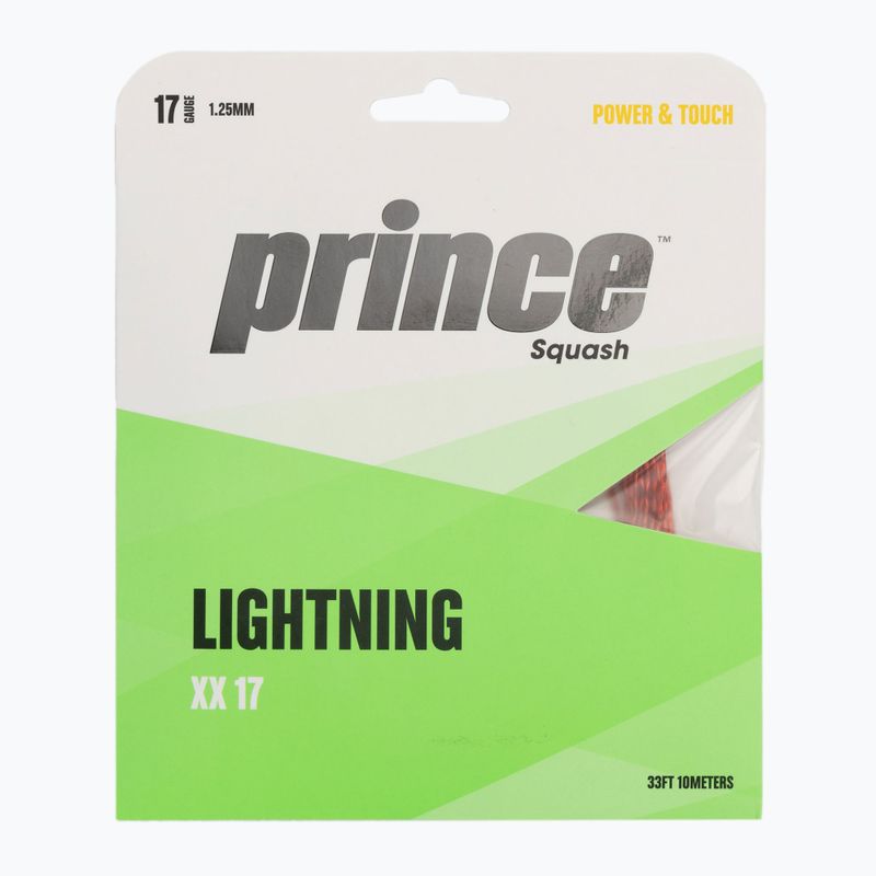 Нишки за скуош Prince Lightning XX 17 set red