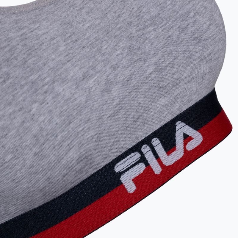 Сутиен за тенис FILA FU6048 grey 3