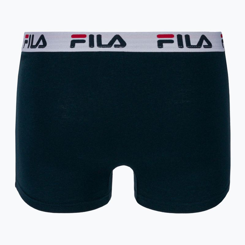 Мъжки боксерки FILA FU5016 navy 2