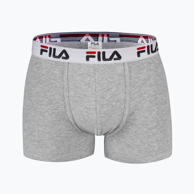 Мъжки боксерки FILA FU5016 grey 4