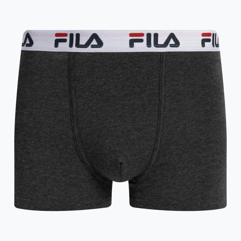 Мъжки боксерки FILA FU5016/2 anthracite melange 2