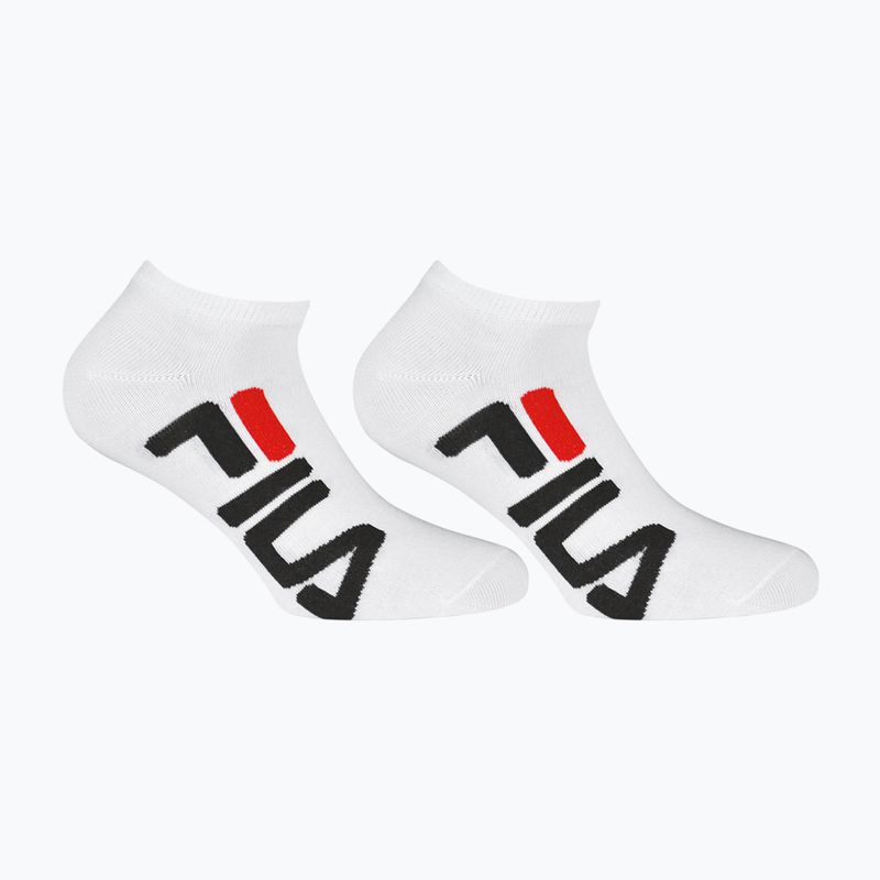 Fila Unisex Invisible 2 Pack чорапи бели 5