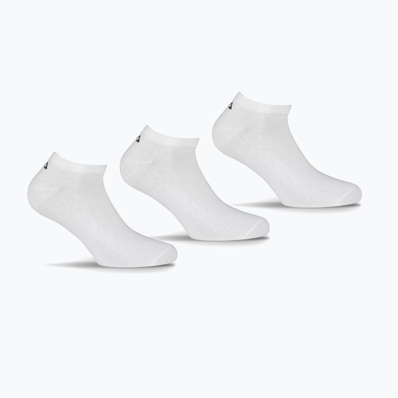 FILA Unisex Invisble Plain 3 Pack чорапи бели 5