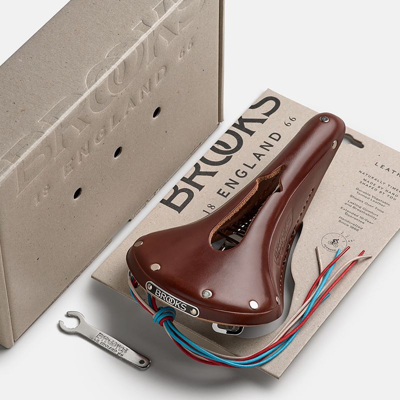 Седалка за велосипед Brooks England B17 Narrow Carved brown 8