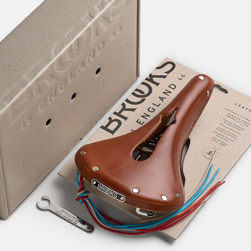 Седалка за велосипед Brooks England B17 Carved honey 8