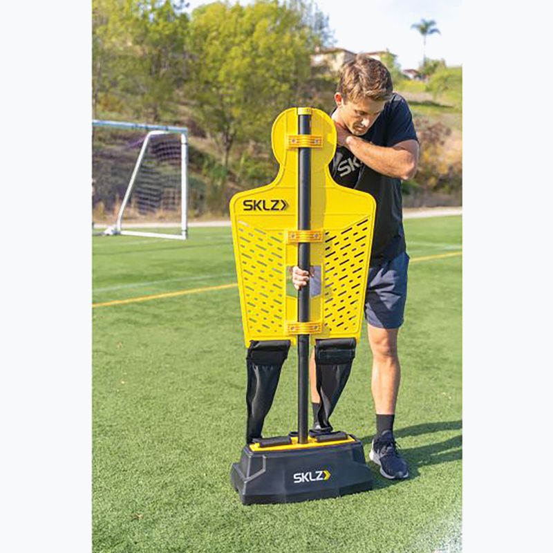 Основа за тежест за SKLZ Основа за професионално обучение Футболен манекен Defender черен 8