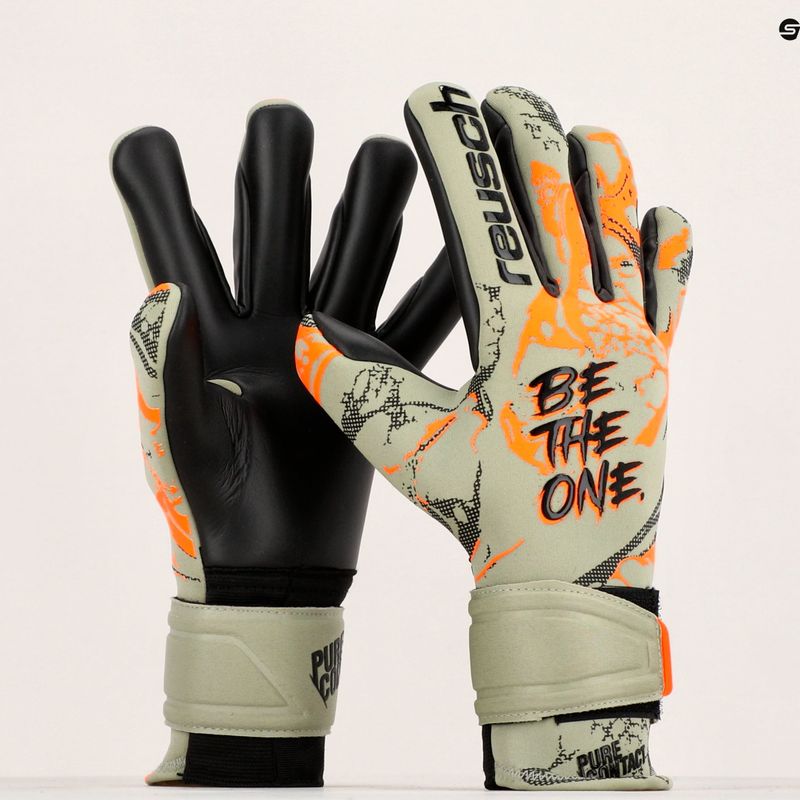 Reusch Pure Contact Gold вратарски ръкавици зелени 5370100-5444 10