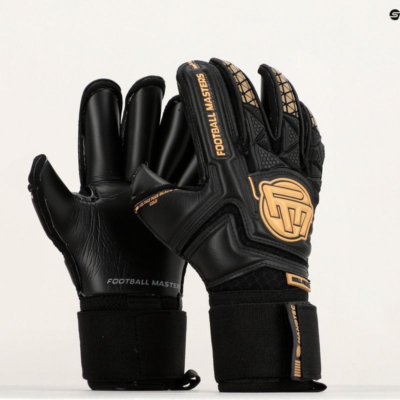 Детски вратарски ръкавици Football Masters Voltage Plus RF v 4.0 черни 1191-1 10