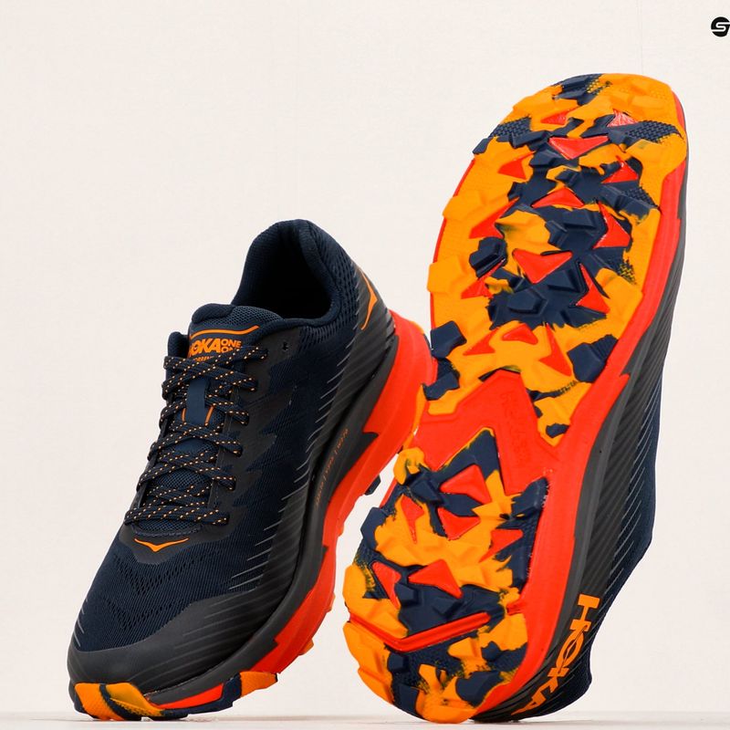 Мъжки обувки за бягане HOKA Torrent 2 outer space/fiesta 11