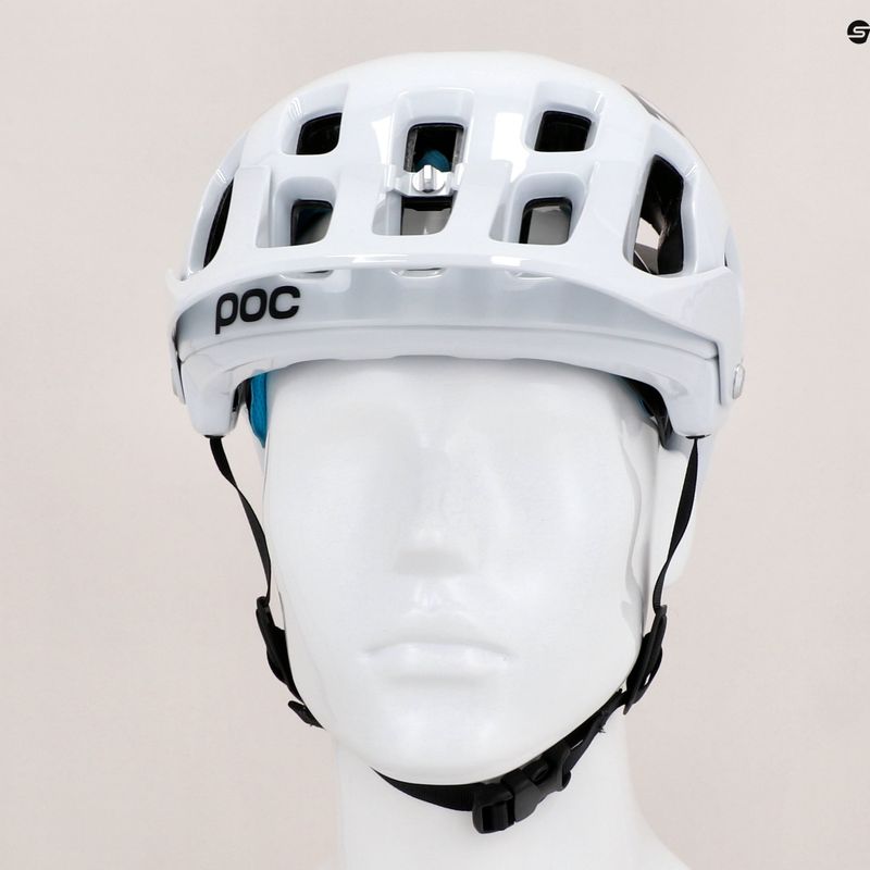 Велосипедна каска POC Tectal Race SPIN hydrogen white/uranium black 10