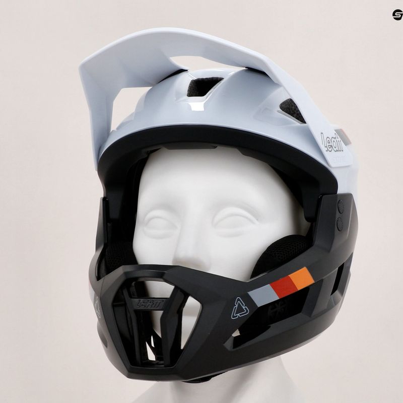 Детска велосипедна каска Leatt MTB Enduro 2.0 V23 Jr бяла 13